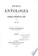 Nuova antologia di scienze, lettere ed arti