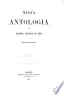 Nuova antologia di scienze, lettere ed arti