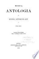 Nuova antologia di scienze, lettere ed arti