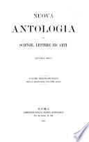 Nuova antologia di scienze, lettere ed arti