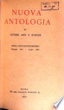Nuova antologia