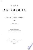Nuova antologia