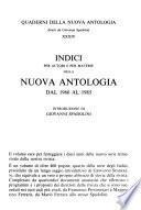 Nuova antologia
