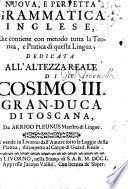 Nuova e perfetta Grammatica Inglese