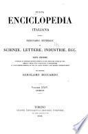 Nuova enciclopedia italiana: Indici