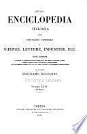 Nuova enciclopedia italiana: Indici