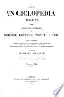 Nuova enciclopedia italiana: Testo