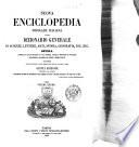 Nuova enciclopedia popolare italiana, ovvero Dizionario generale di scienze, lettere, arti, storia, geografia, ecc. ecc. opera compilata sulle migliori in tal genere, inglesi, tedesche e francesi, coll'assistenza e col consiglio di scienziati e letterati italiani, corredata di molte incisioni in legno inserite nel testo e di tavole in rame