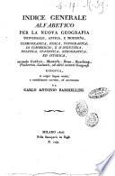 Nuova geografia universale, antica e moderna cosmografica, fisica, topografica, di commercio e d'industria, politica, statistica, etho-grafica, ed istorica secondo W. Guthrie ed altri. Compilata da una società di geografi