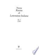 Nuova rivista di letteratura italiana