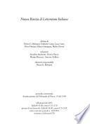 Nuova rivista di letteratura italiana