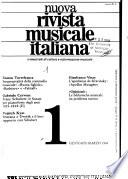 Nuova rivista musicale italiana