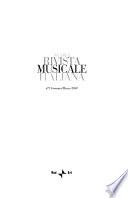 Nuova rivista musicale italiana