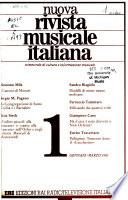 Nuova rivista musicale italiana