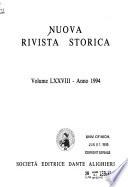 Nuova rivista storica