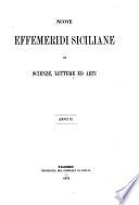 Nuove effemeridi Siciliane