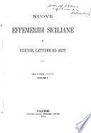 Nuove effemeridi Siciliane