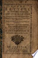 Nuove lettere