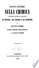 Nuove lettere sulla chimica considerata nelle sue applicazioni all'industria, alla fisiologia e all'agricoltura