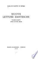 Nuove letture dantesche ...: Anno di studi 1968-69