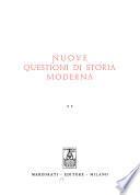 Nuove questione di storia moderna
