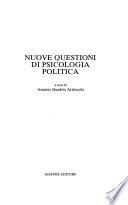 Nuove questioni di psicologia politica