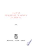 Nuove questioni di storia moderna