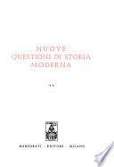 Nuove questioni di storia moderna
