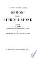 Nuove vedute sugli ormoni nella riproduzione