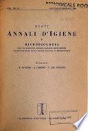 Nuovi annali d'igiene e microbiologia