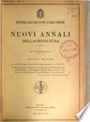 Nuovi annali dell' agricoltura