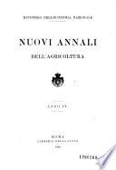 Nuovi annali dell'agricoltura