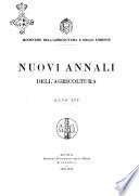 Nuovi annali dell'agricoltura