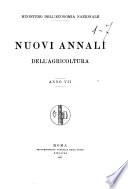 Nuovi annali dell'agricoltura