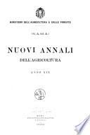 Nuovi Annali dell'Agricoltura