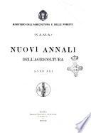 Nuovi annali dell'agricoltura