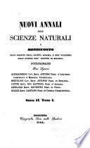 Nuovi annali delle scienze naturali