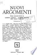 Nuovi argomenti