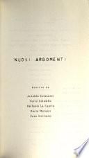 Nuovi argomenti