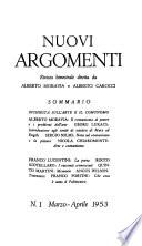 Nuovi argomenti