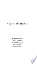 Nuovi argomenti