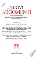 Nuovi argomenti