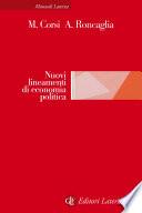 Nuovi lineamenti di economia politica