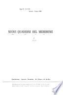 Nuovi quaderni del meridione