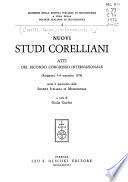 Nuovi studi corelliani