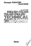Nuovissimo dizionario tecnico inglese-italiano, italiano-inglese