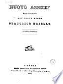Nuovo Abbiccì combinato dal prete Regio Francesco Majello