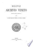 Nuovo archivio veneto pubblicazione periodica della R. Deputazione di storia patria