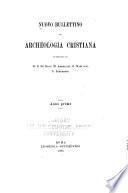 Nuovo bullettino di archeologia cristiana