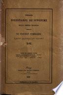Nuovo dizionario de' sinonimi della lingua italiana compilato da Niccolò Tommaseo